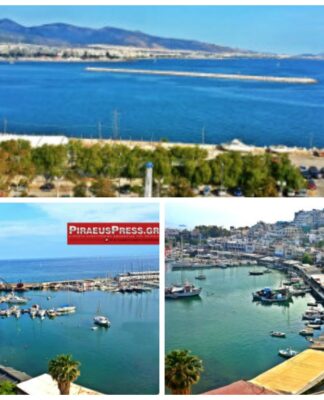 Το Μικρολίμανο από ψηλά λίγο πριν το ηλιοβασίλεμα! (Βίντεο + Φωτο)