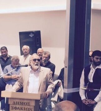Τα λόγια ψυχής του Παναγιώτη Κουρουμπλή από τα Σφακιά
