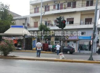 ΤΩΡΑ: Τροχαίο στην Παλιά Κοκκινιά (Φωτο)