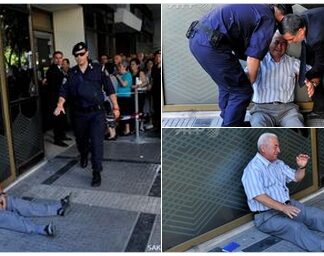 Συγκλονίζει το πανελλήνιο ηλικιωμένος που κάθεται στο δρόμο και κλαίει από ντροπή! (φωτο)