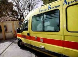 Τροχαίο με ζευγάρι ηλικιωμένων, Ιταλών τουριστών στη Σκιάθο