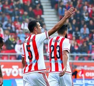 Ο Ολυμπιακός επικράτησε με 2-0 του Ηρακλή