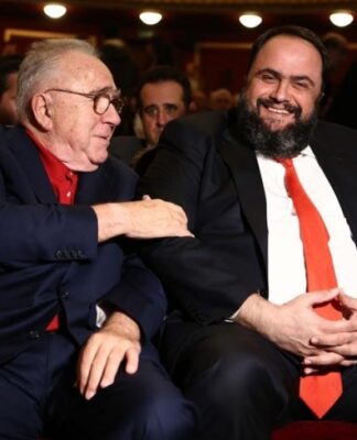 90 ΧΡΟΝΙΑ ΟΛΥΜΠΙΑΚΟΣ: Βράβευση Βαγγέλη Μαρινάκη και Σωκράτη Κόκκαλη! (φωτο)
