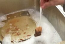 Βάζει φακελάκι τσάι σε άπλυτα πιάτα – Δεν φαντάζεστε το λόγο (ΒΙΝΤΕΟ)