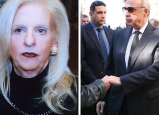 Ράκος ο Βαγγέλης Μεϊμαράκης στην κηδεία της αδελφής του! (φωτο)