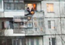 Βίντεο που σοκάρει: Καρέ-καρέ η πτώση ενός άνδρα από τον 5ο όροφο