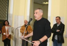 Ο Δήμαρχος Πειραιά Γιάννης Μώραλης στην κοπή πίτας του συλλόγου μονίμων και αορίστου χρόνου υπαλλήλων Δήμου Πειραιά