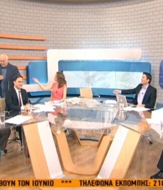 Γιώργος Παπαδάκης: Έφυγε τρέχοντας μετά την κουβέντα με τον Τέρενς Κουίκ – Δείτε τι έγινε (Βίντεο)