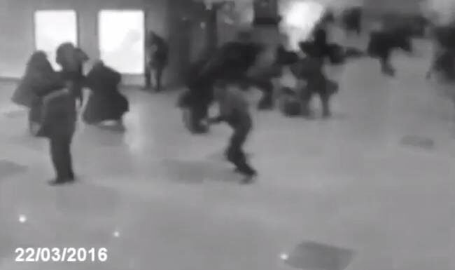 Βρυξέλλες: ΣΟΚΑΡΙΣΤΙΚΟ ΒΙΝΤΕΟ από τη στιγμή της έκρηξης!