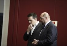 Μυστήριο με την κρυφή συνάντηση Σουλτς – Τσίπρα σήμερα στο Μαξίμου