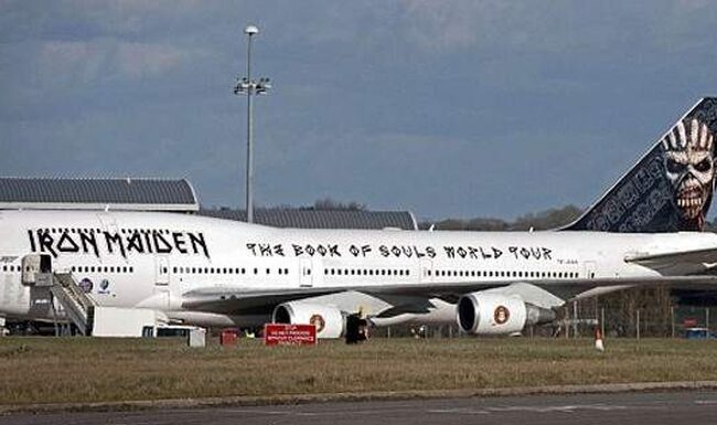 ΣΟΚ: Συγκρούστηκε το αεροπλάνο των IRON MAIDEN (ΦΩΤΟ)