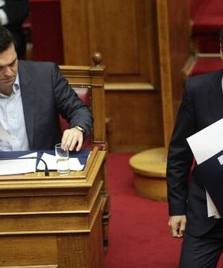 Συζήτηση Βουλή: Πυρά Τσίπρα κατά Μητσοτάκη για την υπόθεση Siemens