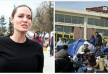ΦΩΤΟ: Στο λιμάνι του Πειραιά για τους πρόσφυγες η Αντζελίνα Τζολί!