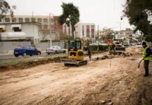 Προχωρούν οι εργασίες νέας χάραξης της οδού Ποταμού