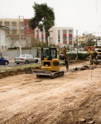 Προχωρούν οι εργασίες νέας χάραξης της οδού Ποταμού