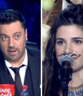 X Factor: Αντέδρασε ο Γιώργος Θεοφάνους με τα μουστάκια της παίκτριας!