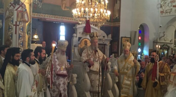 Χιλιάδες πιστοί τίμησαν τον Όσιο Ιωάννη τον Ρώσο στην Ι.Μ. Χαλκίδος (Φωτο)