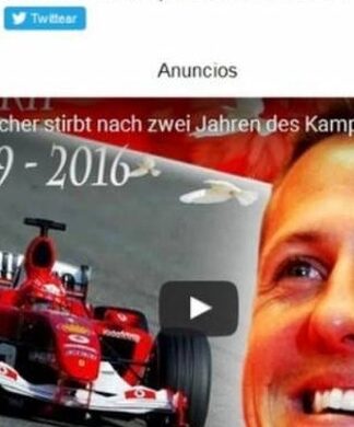 «Νεκρός ο Μίκαελ Σουμάχερ» γράφουν οι Ισπανοί!