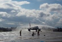 Η British Airways έφτασε…πανηγυρικά στην Καλαμάτα! (ΦΩΤΟ+ΒΙΝΤΕΟ)