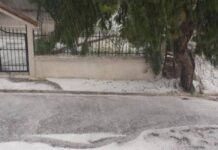 Τώρα: Ισχυρή χαλαζόπτωση πλήττει την Αττική