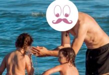 Σπάνιες φωτό: Ο Έλληνας τραγουδιστής πήγε για μπάνιο με τις κόρες του!