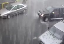 «Βούλιαξε» η Μεγαλόπολη – Εγκλωβίστηκαν οδηγοί σε τούνελ στην Τρίπολη (ΒΙΝΤΕΟ)