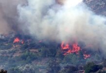 ΤΩΡΑ: Μεγάλη φωτιά στην Κερατέα