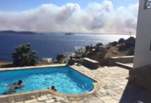 Η Πυρκαγιά στην Άνδρο και η Μενεγάκη