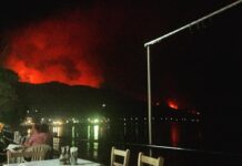 Κόλαση φωτιά στην Λίμνη: Νύχτα αγωνίας για τη βόρεια Εύβοια (ΦΩΤΟ)