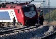 Εκτροχιάστηκε τρένο στο Γοργοπόταμο