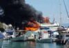 Πανικός στη Λευκάδα: Φωτιά σε γιοτ στο Νυδρί (ΦΩΤΟ)