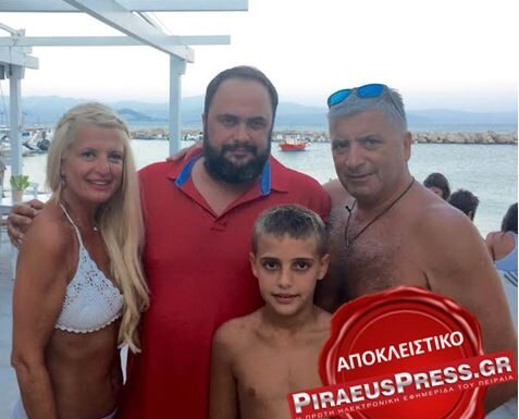 Βαγγέλης Μαρινάκης και οικογένεια Πατούλη στην Πάρο!