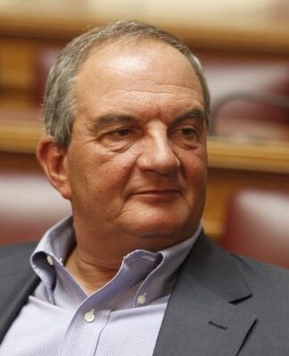 Με χειροκροτήματα η υποδοχή Καραμανλή και Σαμαρά στο Βελλίδειο (ΦΩΤΟ)