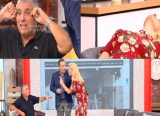 Χάος στον αέρα με τον Τράγκα! «Δεν βρίσκει ώρα να γαμ…» – Σωριάστηκε στην πολυθρόνα η Καραβάτου