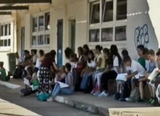 Δεν έχει ξαναγίνει ποτέ: Μάθημα στα παγκάκια!