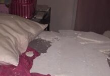 Σοκ. Στον «Ευαγγελισμό» γνωστό μοντελο. Έπεσε το ταβάνι στο κεφάλι της