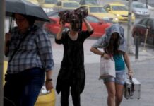 Έκτακτο δελτίο επιδείνωσης! Βροχές, καταιγίδες, χαλάζι και ισχυροί άνεμοι ως την…