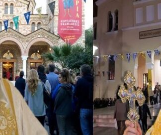 Άγιος Δημήτριος σε Ταμπούρια και Νέο Φάληρο – Πανηγυρικός Εσπερινός (ΦΩΤΟ + ΒΙΝΤΕΟ)