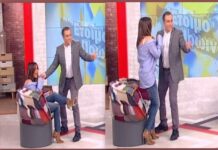 Ο Κατσούλης ξεκούμπωσε το πουκάμισο της Γερμανού! Η αντίδραση της Καραβάτου