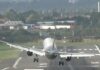 Τρόμος σε πτήση: Δραματική προσγείωση Airbus εξαιτίας ισχυρών ανέμων (ΦΩΤΟ+ΒΙΝΤΕΟ)