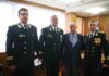 Εθιμοτυπική επίσκεψη του Κυβερνήτη και Αξιωματικών του Ρωσικού Αντιτορπιλικού «SMETLIVY» στον Δήμο Πειραιά