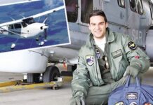 Θλίψη στην κηδεία του 32χρονου πιλότου. Τραγικές φιγούρες η μητέρα και τα αδέλφια