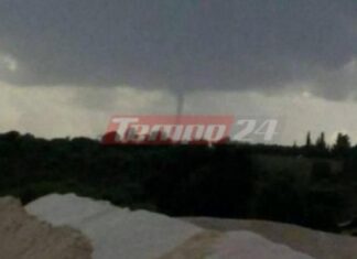Ανεμοστρόβιλος “χτύπησε” τη Δυτική Αχαΐα (ΦΩΤΟΓΡΑΦΙΕΣ)