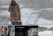 Έρχεται κύμα κακοκαιρίας: ΡΑΓΔΑΙΑ ΠΤΩΣΗ της θερμοκρασίας από την Τρίτη-Χιόνια στην Αττική