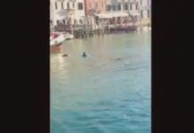 Βίντεο σοκ: Άνδρας πνίγηκε στο Μεγάλο Κανάλι της Βενετίας