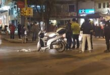 ΠΡΙΝ ΛΙΓΟ: Μοτοσικλετιστής συγκρούστηκε με λεωφορείο του ΟΑΣΘ στην οδό Εγνατία