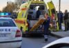 Μετωπική νταλίκας – Ι.Χ. στη Λαμία: Απεγκλωβίστηκε εν μέσω βροχής ο οδηγός