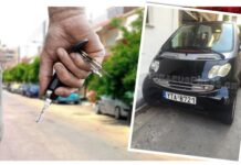 Νέα κλοπή SMART στην Παλιά Κοκκινιά (Φωτο)