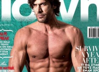 Survivor: Ο Γιάννης Σπαλιάρας ολόγυμνος σε εξώφυλλο περιοδικού