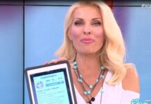 ΚΑΓΚΕΛΟ Η ΜΕΝΕΓΑΚΗ με την παρουσιάστρια που κέρδισε στον διαγωνισμό της εκπομπής της